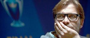 Jürgen Klopp bei der Pressekonferenz zum Champions-League-Finale.