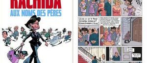 Heikles Thema: Das Cover und eine Innenseite des Heftes.