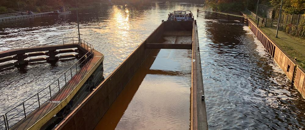 Ausgangspunkt für Entdeckungen: die Schleuse Kleinmachnow.