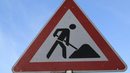 Vorsicht, Baustelle.