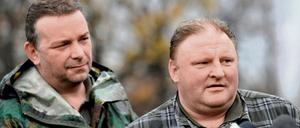 Andreas Richter und Piotr Koper, die Schatzsucher.