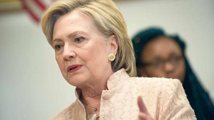 Bereitet sich schon auf das Leben im Weißen Haus vor. Hillary Clinton. Ist sie sich zu sicher? 
