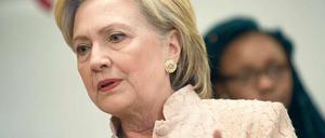 Bereitet sich schon auf das Leben im Weißen Haus vor. Hillary Clinton. Ist sie sich zu sicher? 