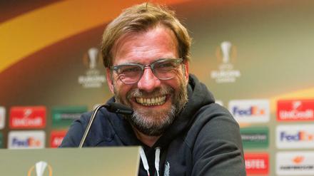 Immer gut für ein Lacher. Jürgen Klopp will bei einem Tor des BVB nicht jubeln.