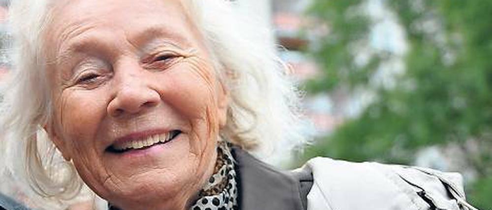 Mit Spaß am Leben. Traudl Rosenthal, geborene Schallon.