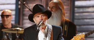 Merle Haggard bei den Grammys im Januar 2014.