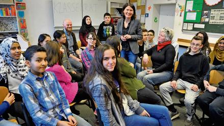 Unterricht in der Rütli-Schule.