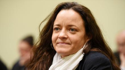 Beate Zschäpe beim NSU-Prozess in München.