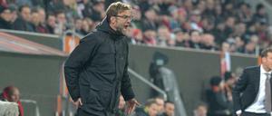 Nur 0:0 in Augsburg? Jürgen Klopp ist darüber "nicht superglücklich".
