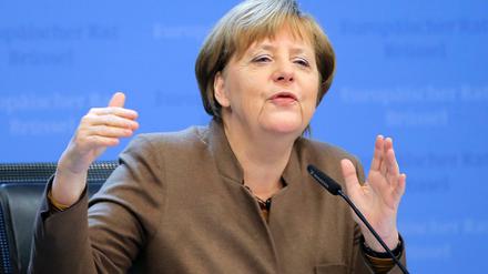 Angela Merkel.