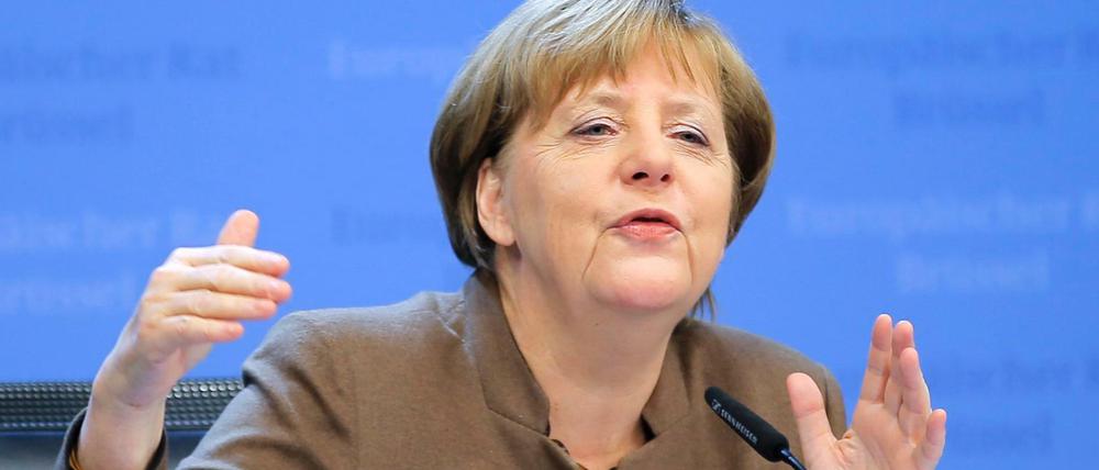 Angela Merkel.
