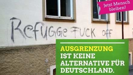 Die Grünen haben eine Kampagne gegen die AfD gestartet. 