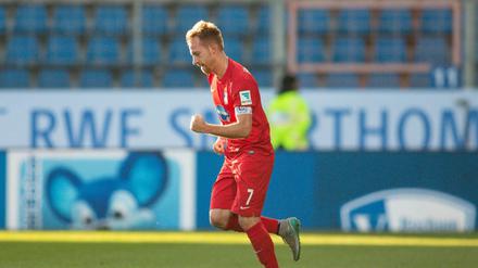 Marc Schnatterer kam spät ins Spiel. Es genügte aber, die Partie zu entscheiden.