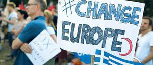 Demo für Griechenland