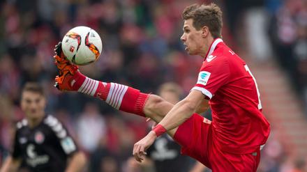 Nach Maximilian Thiels Führungstreffer kurz vor der Halbzeitpause konnte der 1. FC Union den Vorsprung nicht über die Zeit bringen.
