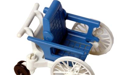 Nicht nur der Rollstuhl stellt ein Handicap dar - sondern auch die Haltung der Firmen