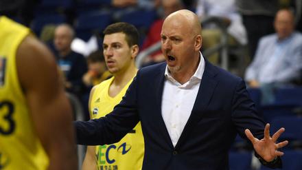 Albas Cheftrainer Sasa Obradovic war nicht immer ganz zufrieden am Samstagabend.