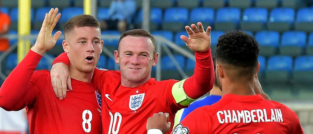 Wayne Rooney hat bereits 49. Tore für die englische Nationalmannschaft erzielt.