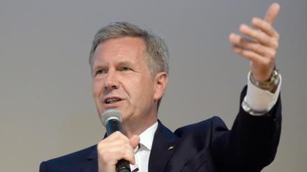 Der ehemalige Bundespräsident Christian Wulff mahnt eine Wertedebatte in Deutschland an. 