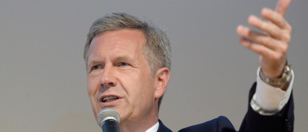 Der ehemalige Bundespräsident Christian Wulff mahnt eine Wertedebatte in Deutschland an. 