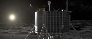 Auferstanden. Eine unbemannte Mondsonde hatte Europa schon einmal geplant ("Lunar Lander", siehe Abbildung), doch das Projekt wurde aus Geldmangel gestrichen. Nun will man sich bei einer russischen Mission beteiligen. Sie soll 2020 starten. 