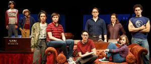 Familienaufstellung: Die Darsteller der Bühnenfassung von "Fun Home".