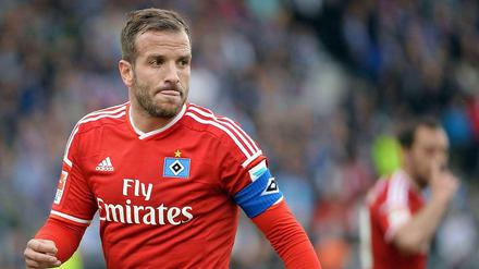 Der Kapitän geht von Bord: Der Abgang von Rafael van der Vaart steht bereits fest. Sein Vertrag beim HSV läuft zum Saisonende aus und wird nicht verlängert.