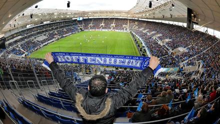 Landunlust. Nur wenige Städter zieht es ins Rhein-Neckar-Stadion. 