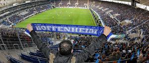 Landunlust. Nur wenige Städter zieht es ins Rhein-Neckar-Stadion. 