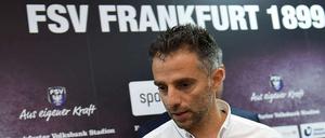 Tomas Oral auf dem Weg in die Waschanlage.