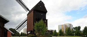 Die Marzahner Mühle. Hier wird noch Korn gemahlen.