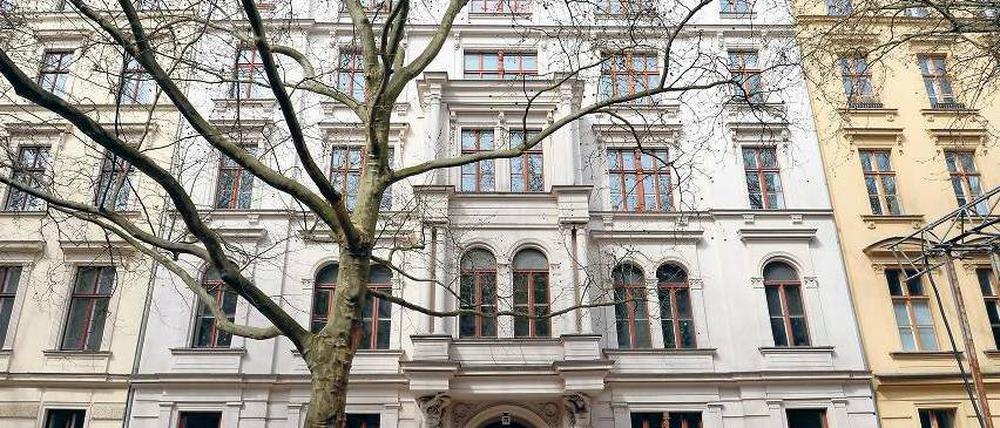 Das Haus mit der Nummer 75. 