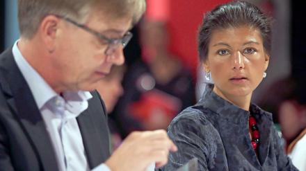 Designierte Linken-Fraktionschefs Dietmar Bartsch, Sahra Wagenknecht