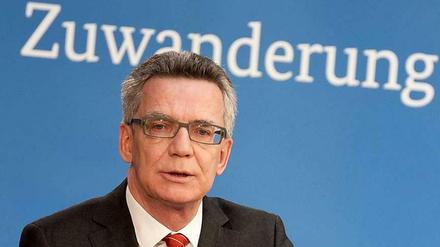 Thomas de Maiziere, Bundesinnenminister.