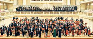 Volles Haus. Das „World Doctors Orchestra“ gibt am Sonnabend ein Benefizkonzert im Konzerthaus in Mitte. Karten sind noch da, Spenden erwünscht.