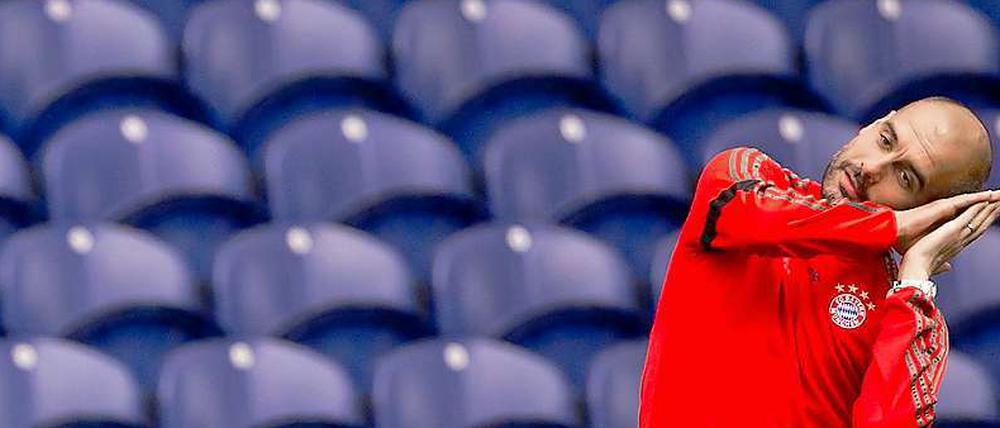 In der Schieflage: Pep Guardiola