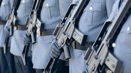 Problemgewehr. Soldaten im Einsatz sollen sich nicht über das G36 beschwert haben.