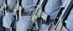 Problemgewehr. Soldaten im Einsatz sollen sich nicht über das G36 beschwert haben.