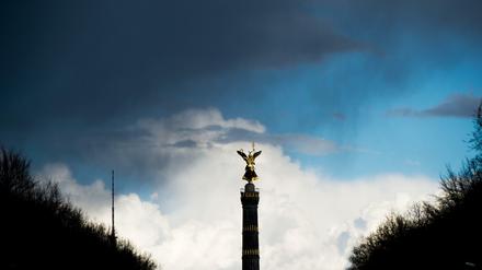 Aprilwetter in Berlin.