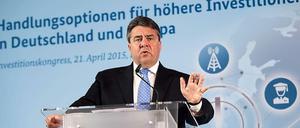 Wirtschaftsminister Sigmar Gabriel.
