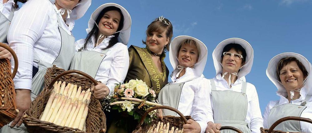 Eröffnung der Beelitzer Spargelsaison 2015.
