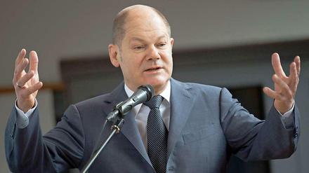 Gerät in politischen Fragen laut eigener Aussage nie ins Schwitzen: Hamburgs Bürgermeister Olaf Scholz.