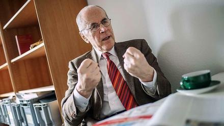 Der Kriminologe Christian Pfeiffer.