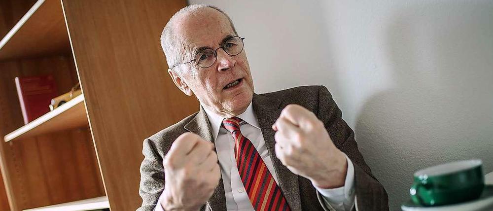 Der Kriminologe Christian Pfeiffer.