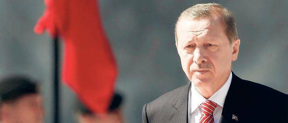 Lässt sich nicht beirren. Türkeis Präsident Recep Tayyip Erdogan.