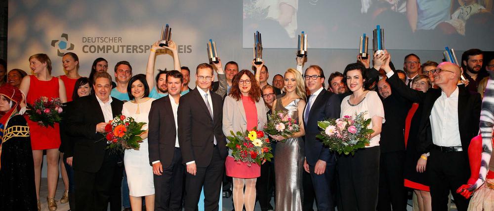 Keine Kosten und Mühen gescheut: Am Dienstagabend wurden der Deutsche Computerspielpreis von prominenten Laudatoren übergeben.