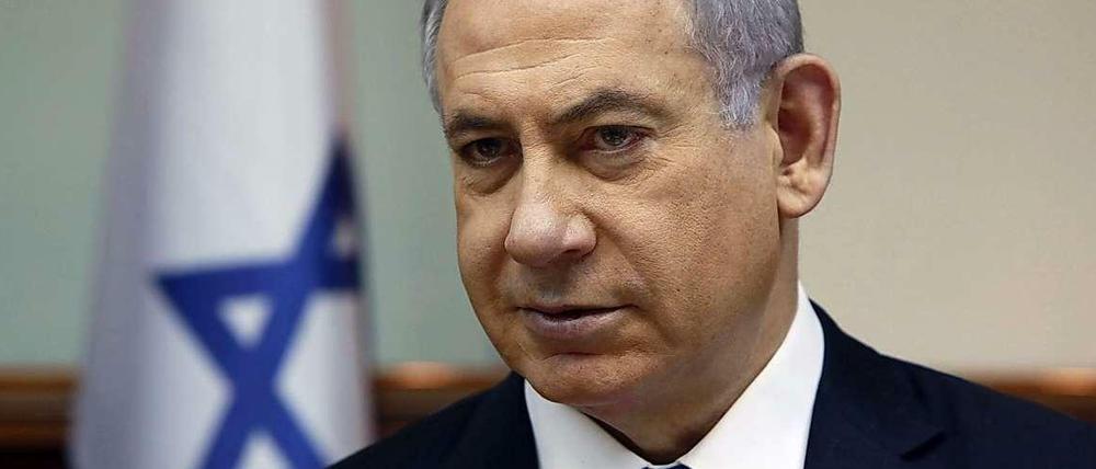 Israels Premier Benjamin Netanjahu