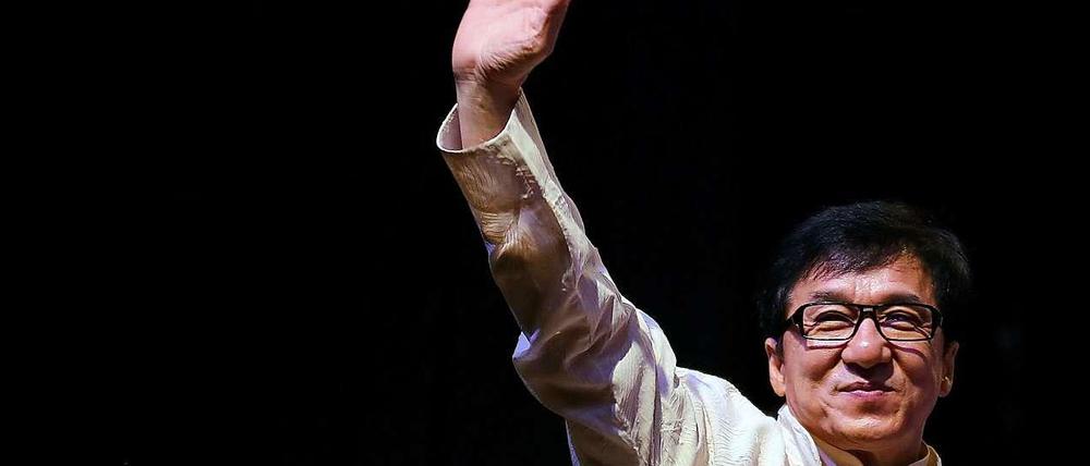In China ein Internet-Star: Actionheld Jackie Chan. 