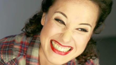 Schauspielerin Bärbel Stolz alias "Die Prenzlschwäbin". 