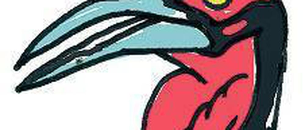 Hat alle Jubeljahre Lust auf Sex: der Hornrabe.